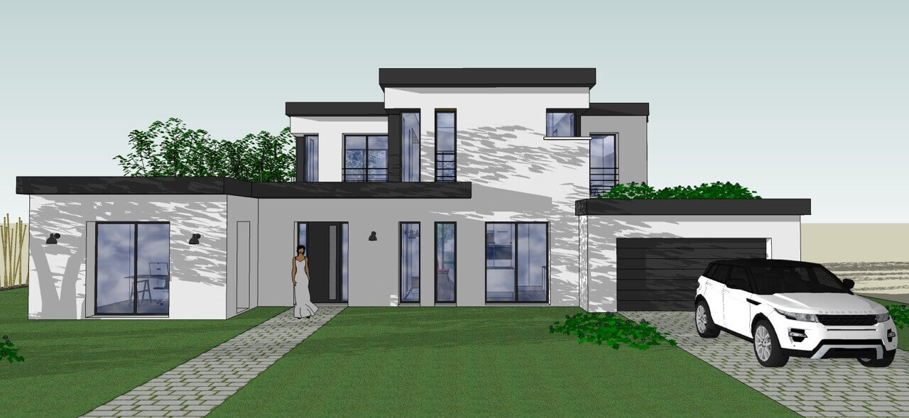 Maison contemporaine - Gif-sur-Yvette - France - 2019